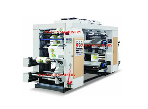 YT-4600/800/1000/1200 普通斜齒4色柔版印刷機