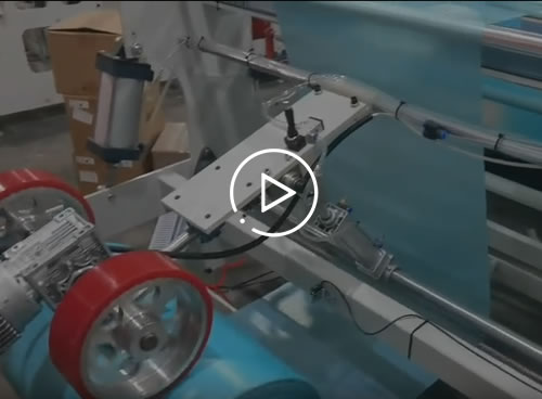HSLJ-1200AR 全自動底封對折垃圾袋制袋機
